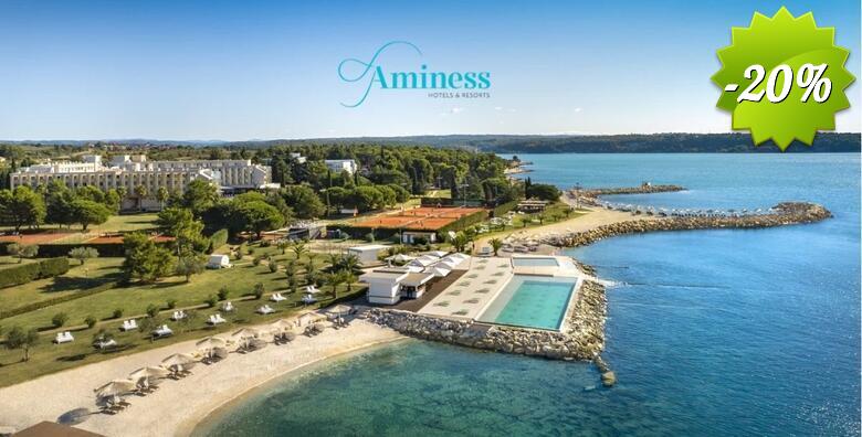 POSEBNA PONUDA! Aminess Vival Maestral Hotel 4*, Novigrad - proljetni odmor od 2 ili 4 noćenja s polupansionom za 2 odraslih i 1 dijete uz korištenje bazena i igraonice