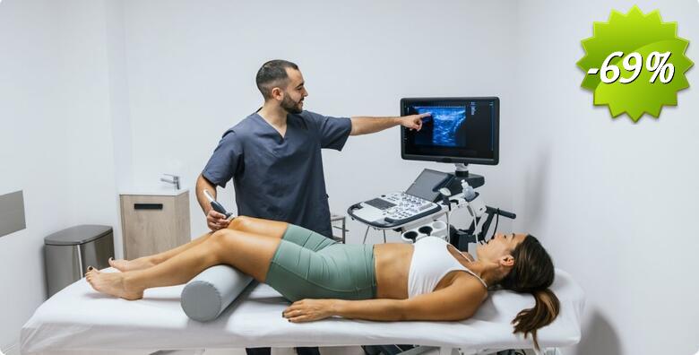 Ortopedski pregled i ultrazvuk koljena ili stopala u Poliklinici Orto Vita