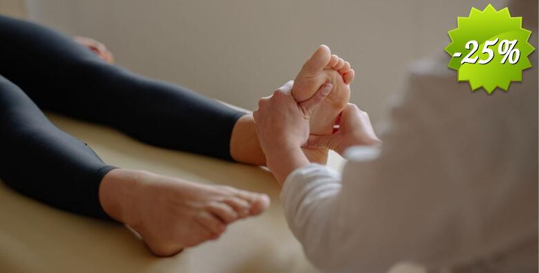 Refleksoterapija stopala za bolje zdravlje i ravnotežu u trajanju od 60 ili 90 minuta u Studiju ljepote Manuela