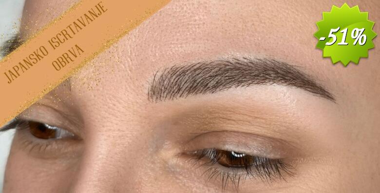 Japanska metoda iscrtavanja obrva u Beauty studiju Nada Jurilj