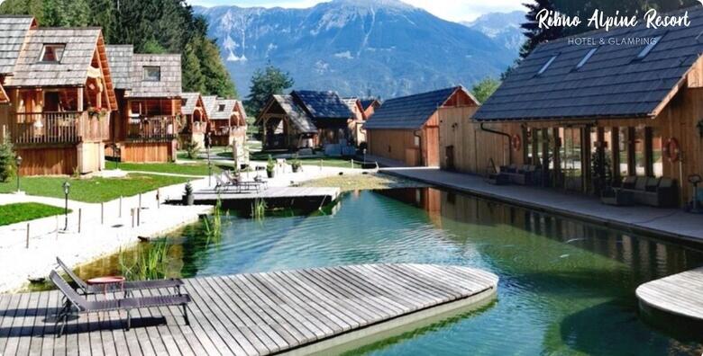 RIBNO LUXURY GLAMPING - 2 noćenja s doručkom i 1x večerom za 2 odraslih + GRATIS paket za 2 djece do 11,99 godina u luksuznoj kućici u Sloveniji