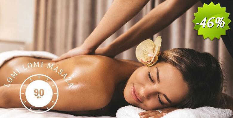 LOMI LOMI MASAŽA - ublažite napetost mišića, potaknite cirkulaciju i smanjite stres u 90 minuta u Jean d`Arcel Medical & Beauty Institutu