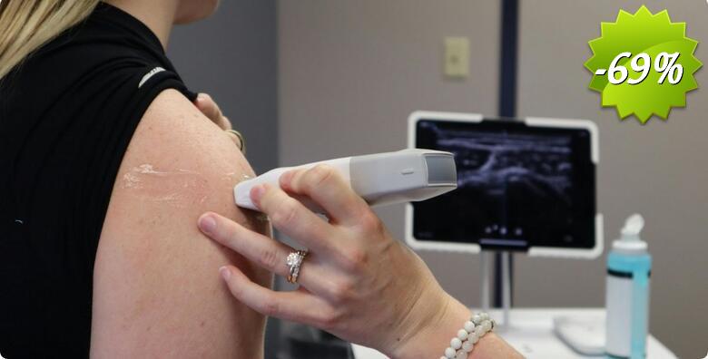 Stručan pregled ortopeda uz ultrazvuk ramena ili lakta u Poliklinici Orto Vita