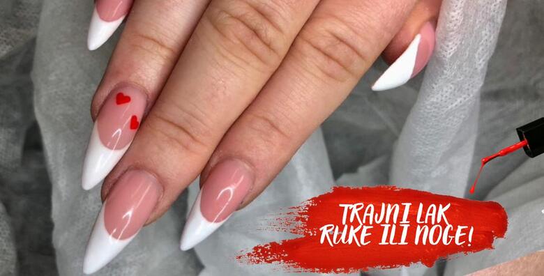 TRAJNI LAK u Studiju ljepote Manuela - uljepšajte nokte na rukama ili nogama uz veliki izbor omiljenih boja