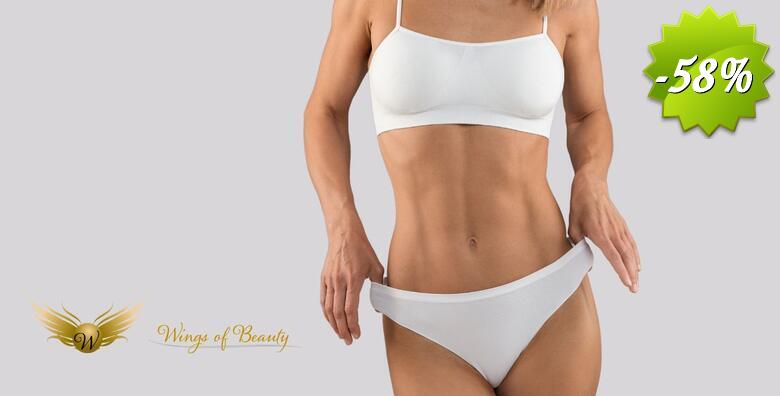 4 tretmana lipolaserom i 4 tretmana limfne drenaže u kozmetičkom salonu Wings of Beauty