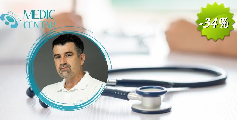 Specijalistički pregled uha, grla i nosa za djecu ili odrasle u Sesvete Medic centru