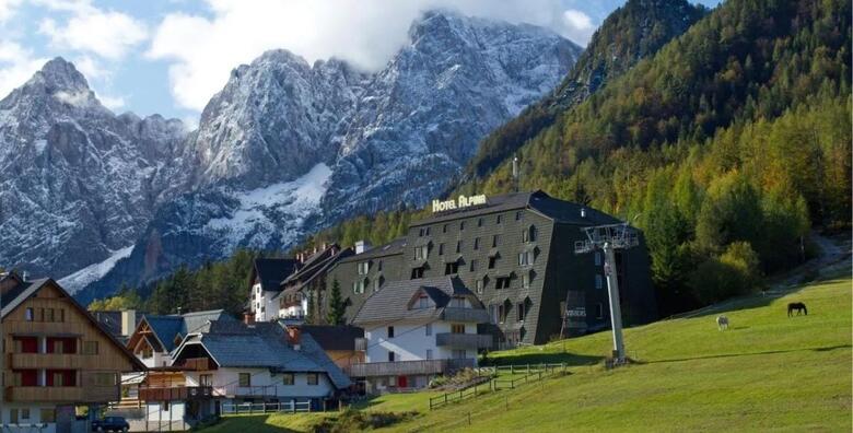 Kranjska Gora - 2 ili 3 noćenja s doručkom za dvoje + gratis paket za 1 dijete do 5,99 godina uz korištenje SPA centra u Hotelu Alpina 3*
