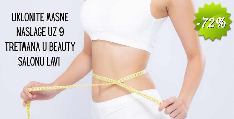 9 tretmana za mršavljenje - lipolaser, presoterapija i bodywrapping u Beauty salonu LaVi