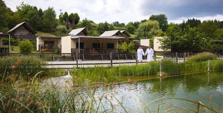 Ljeto u Glamping Bioterme 4* - 2 noćenja s doručkom za 2 osobe + gratis paket za 1 dijete do 3,99 godina uz korištenje wellness usluga, Slovenija