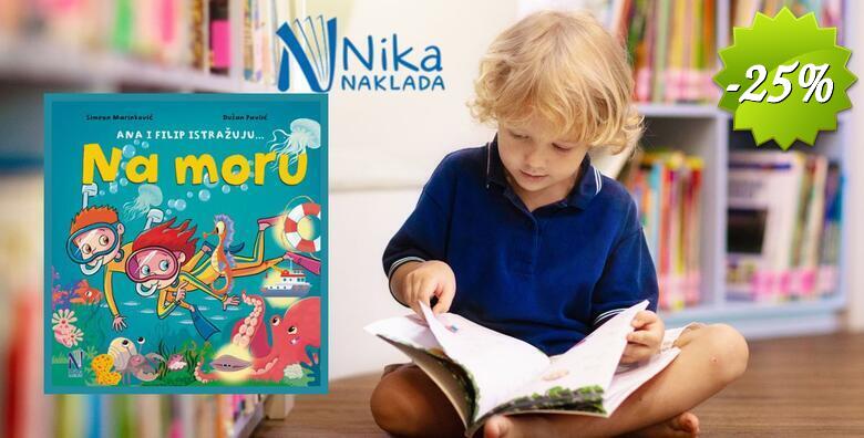 Ana i Filip istražuju na moru – edukativna slikovnica za male istraživače u izdanju Naklade Nika + BESPLATNA DOSTAVA!