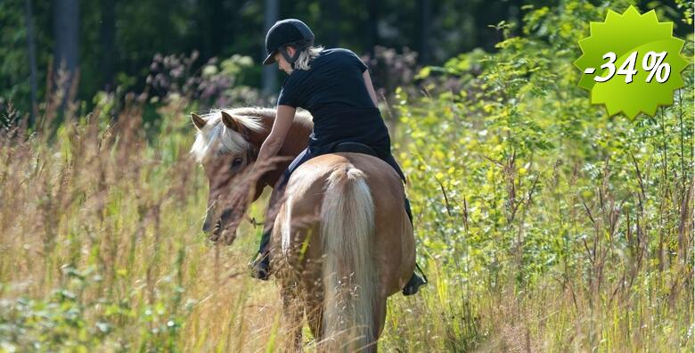 Galop u nepoznato - jahačka avantura kroz prirodu u trajanju 2 sata u organizaciji Udruge Šapat konja