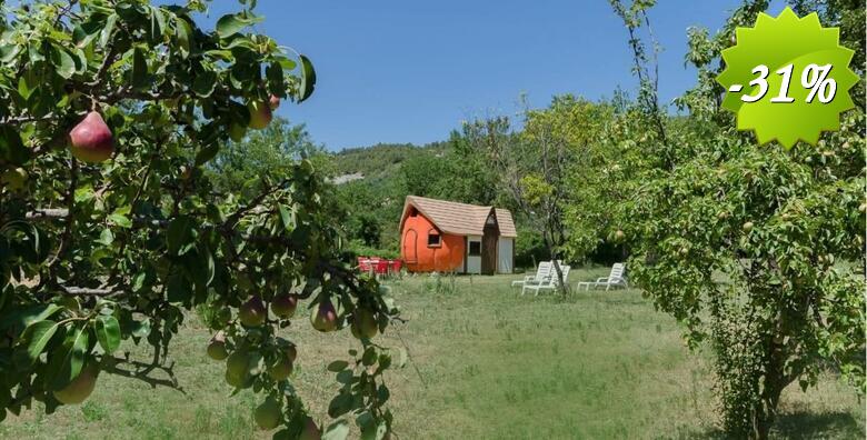Krka Fairytale Village, SKRADIN - ljetovanje u kućici kao iz bajke uz 2 noćenja za do 5 osoba