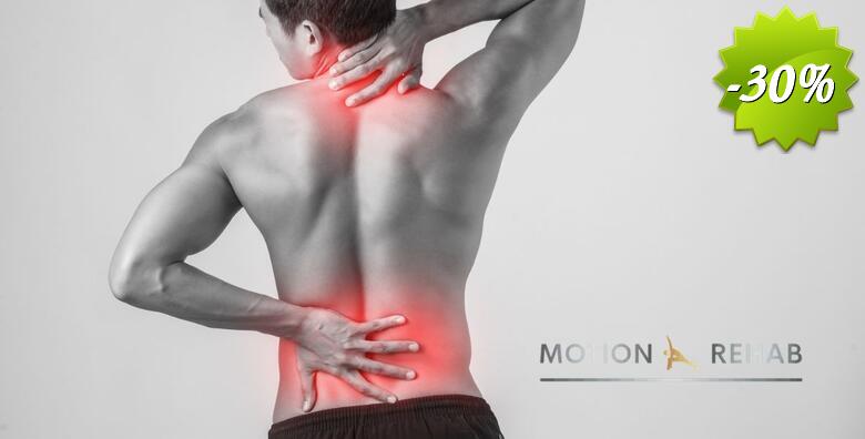 Medicinska ili sportska masaža u Centru za rehabilitaciju, masažu i tjelesnu obnovu Motion Rehab