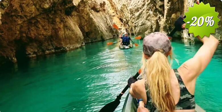 IZLETI KAJAKOM SA POLASKOM IZ ZAGREBA - rezervirajte svoje mjesto i istražite destinaciju po želji