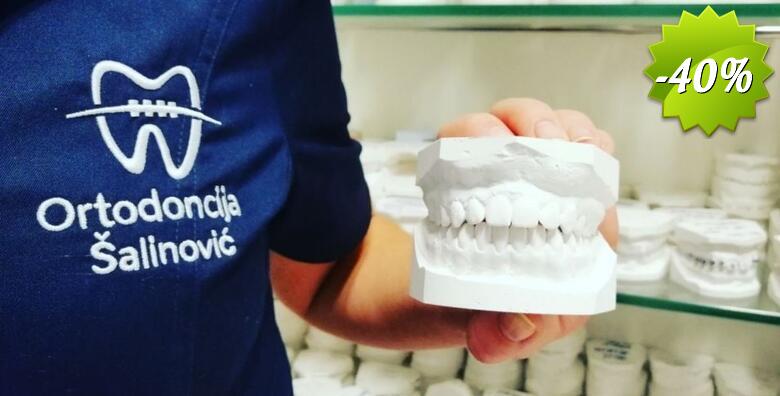 Pregled i konzultacije u Spec. stom. ordinaciji za ortodonciju dr. med. dent. Robert Šalinović, spec. ortodoncije
