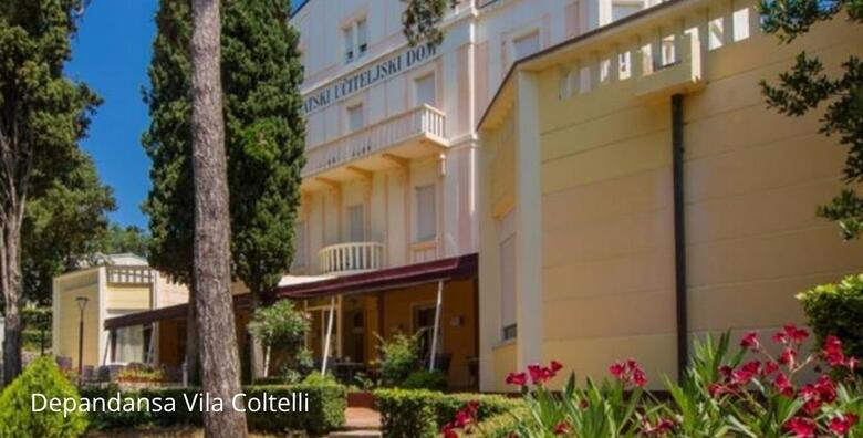 Špica sezone u Hotelu Villa Ružica 3*, Crikvenica - 2 ili 3 noćenja s polupansionom za 2 osobe + 1 dijete do 5,99 godina