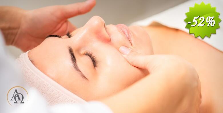 Ručna limfna drenaža lica u Beauty & Health centru Alpha et Omega