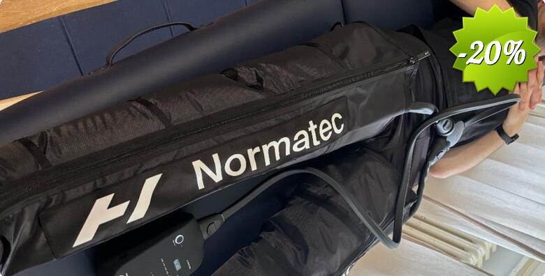 Limfna drenaža nogu normatec čizmama u Physio Perform