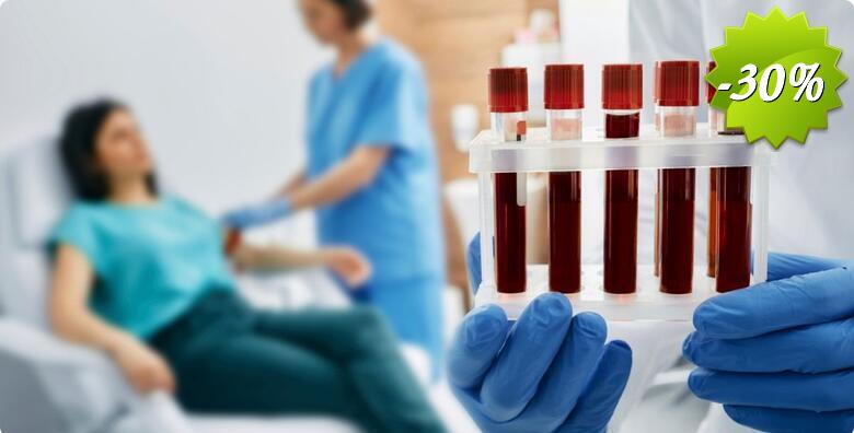 VELIKA GORICA, pretrage iz krvi i urina + testiranje hormona štitnjače u Poliklinici Salzer