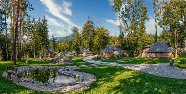 Slovenia Eco Resort - 1 ili više noćenja za do 5 osoba u drvenoj kućici u stilu pastirskih koliba i korištenje saune