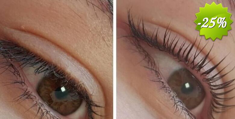Lash lift za prirodno naglašeni pogled u Studiju ljepote Manuela