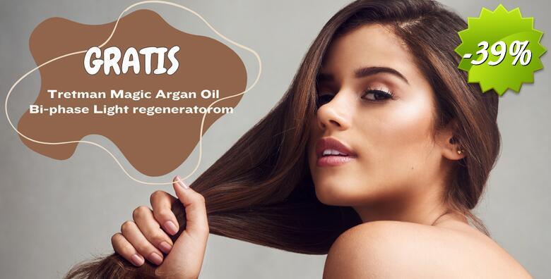 Art Studio Ivana - šišanje, fen frizura za kratku ili dugu kosu + GRATIS tretman Magic Argan regeneratorom za veći sjaj kose