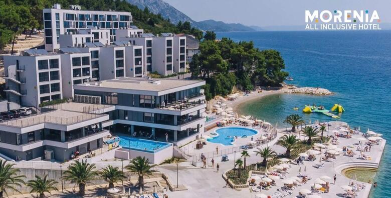 Cijela sezona u Hotelu Morenia Resort 4* - odmor od 5 noćenja ALL INCLUSIVE za 2 odrasle osobe i do 4 djece uz korištenje 3 vanjska bazena, aquaparka i FUN ZONE