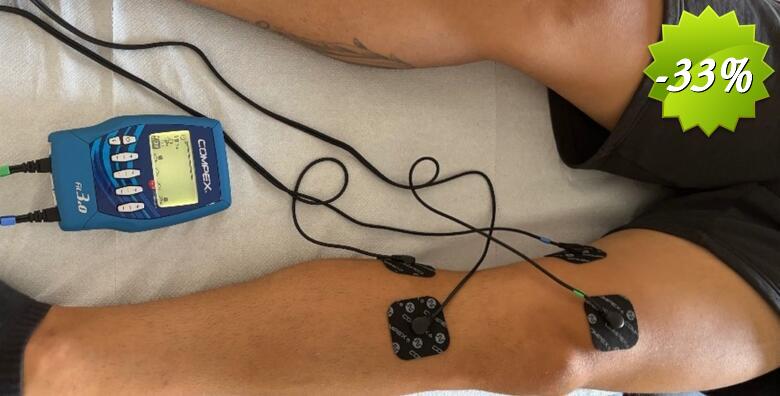 Paket perform trening s COMPEX uređajem 30 min, Normatec limfna drenaža i pasivne procedure