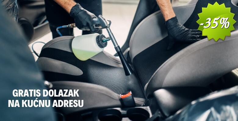 Kemijsko čišćenje unutrašnjosti automobila uz GRATIS dolazak na vašu kućnu adresu