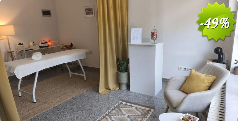 Masaža leđa, elektroterapija i ultrazvuk za ublažavanje boli u Fizio Atelier