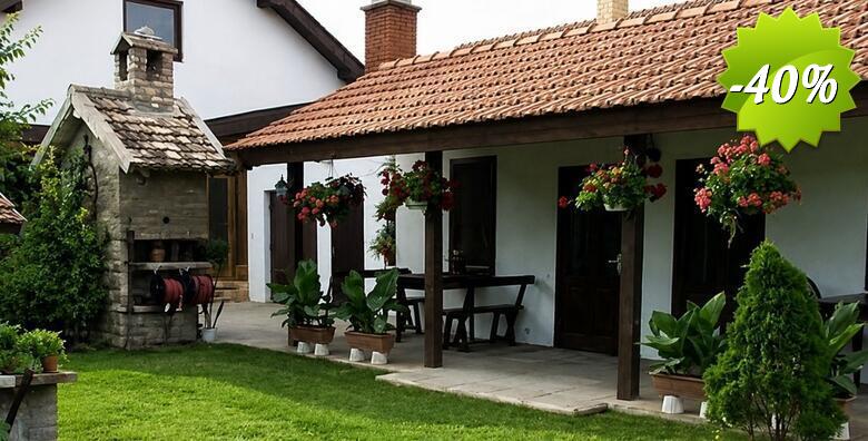 ODMOR U BARANJI - posjetite Kneževe vinograde i Beljski vinski podrum uz 3 noćenja za 2 osobe u sobama Irena 3*