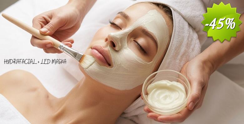 Beauty salon LaVi - basic hydrafacial tretman i led maska za lice