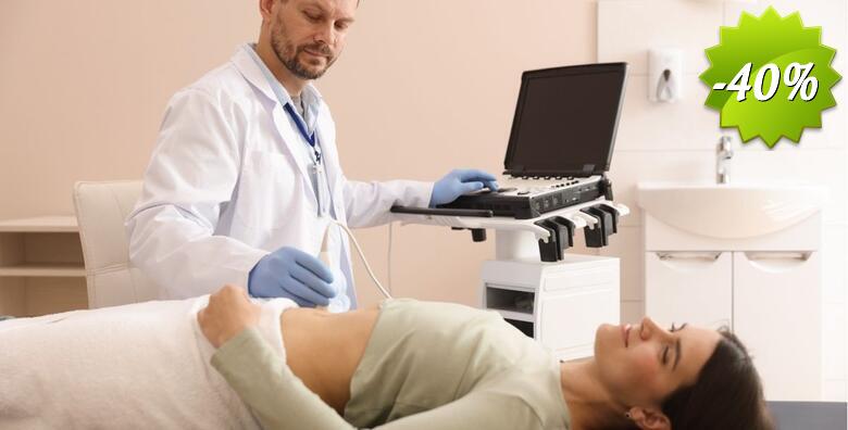 Ultrazvuk abdomena, internistički pregled te mjerenje tlaka u Poliklinici Dr. Zora Profozić