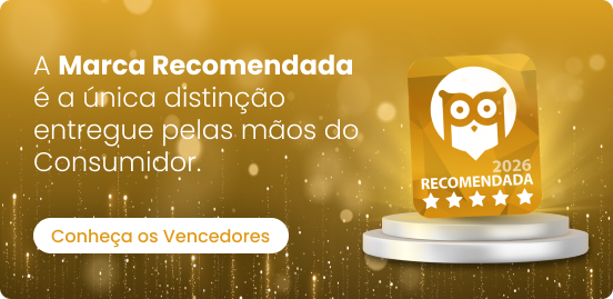 A Marca Recomendada é a única distinção entregue pelas mãos do Consumidor.
