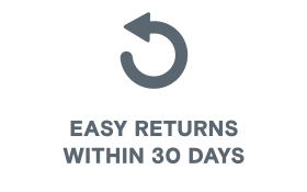 EASY RETURNS WITHIN 30 DAYS