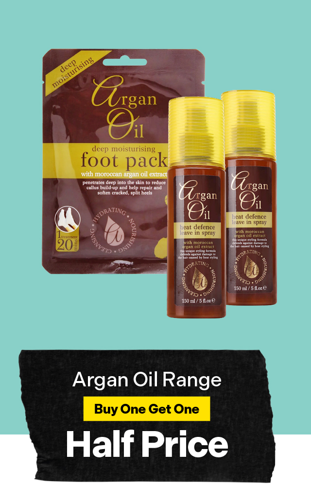 Argan Oil Range Buy 1 Get 1 Half Price