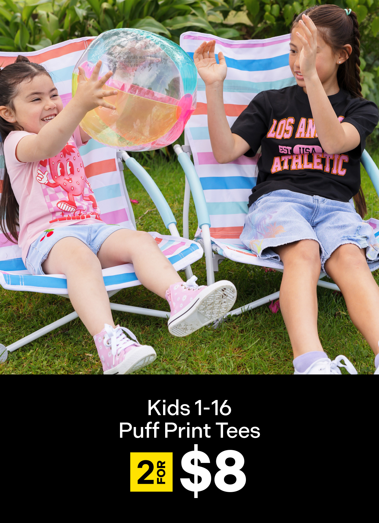 Kids Tees - 2 for $8