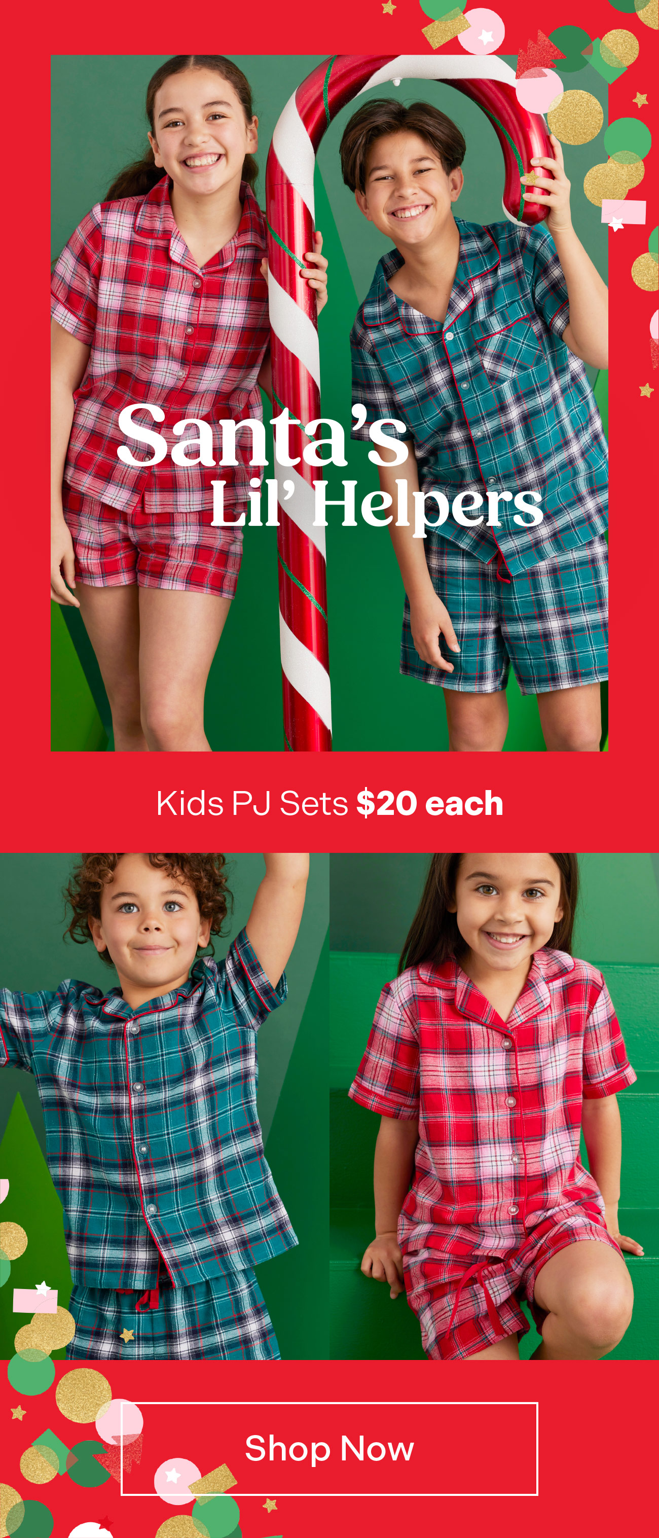 Kids PJ Sets 