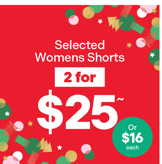 Selected Shorts 2 for $25