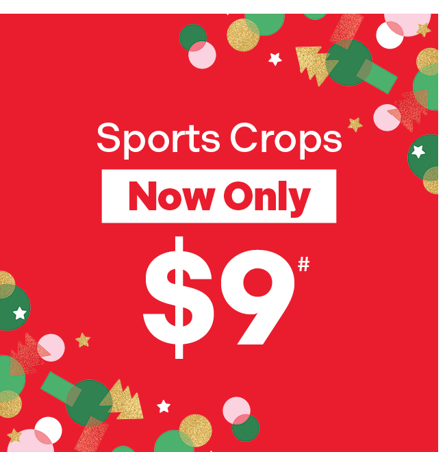 Sports Crop Now $9