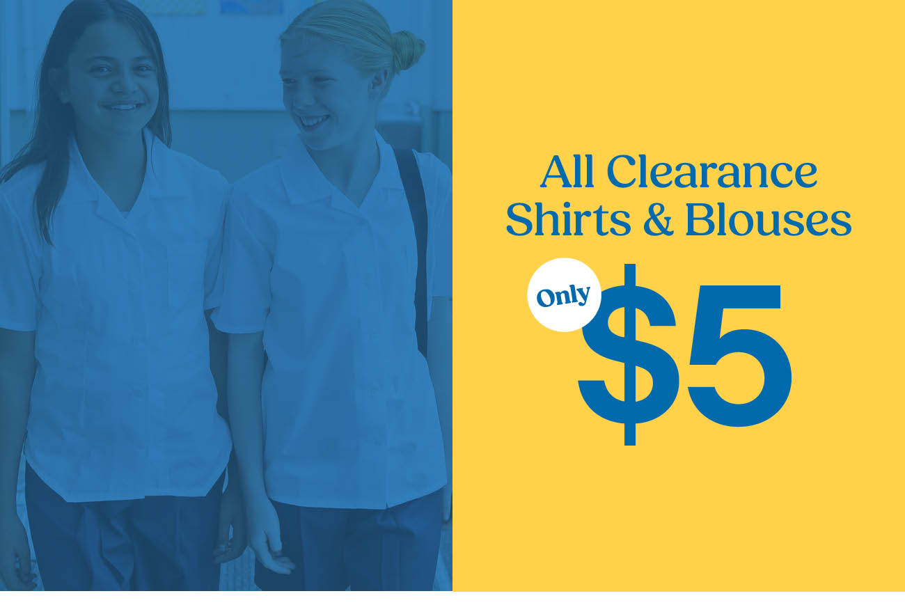 Clearance School Shirts & Blouses $5