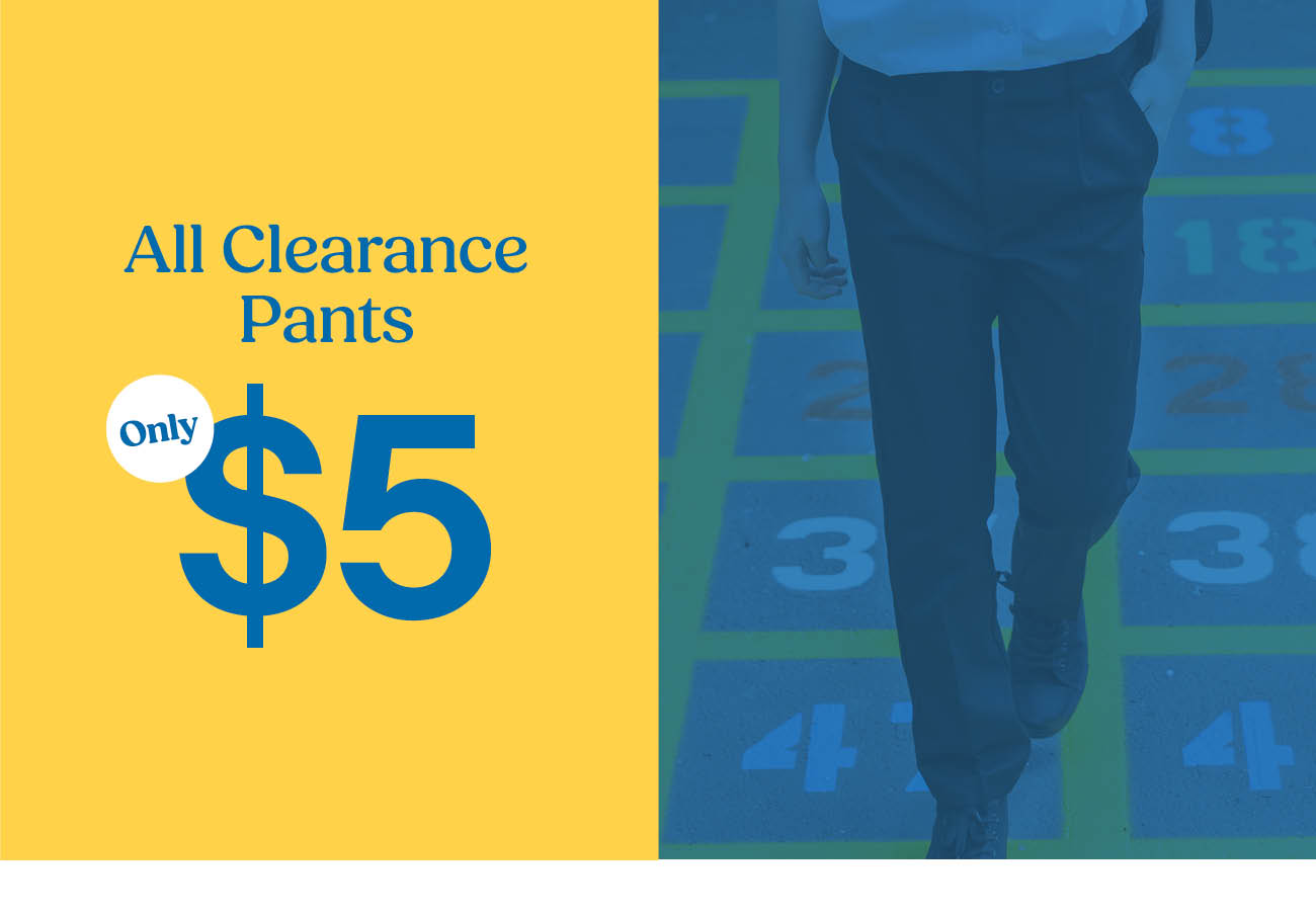 Clearance School Pants $5