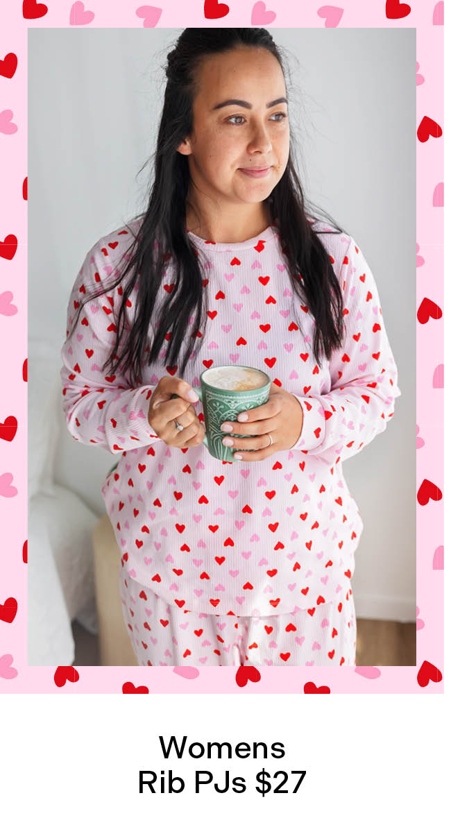 Women's Rib PJs $27