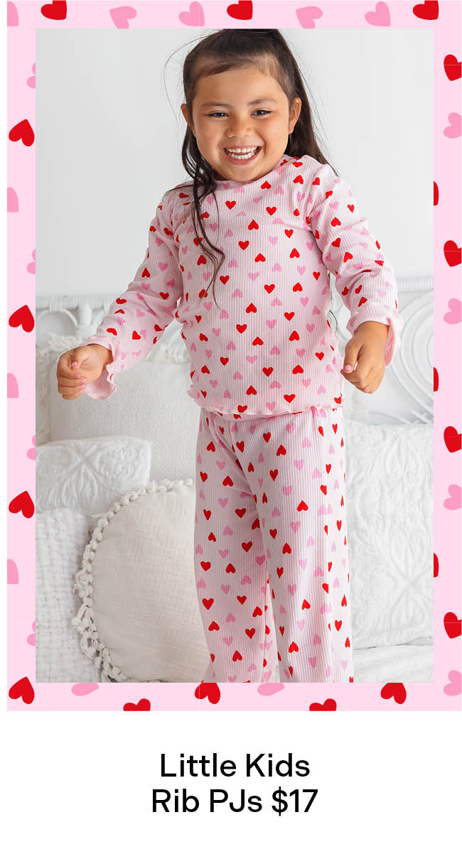 Little Kids' Rib PJs $17