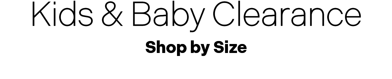 Shop Kids + Baby