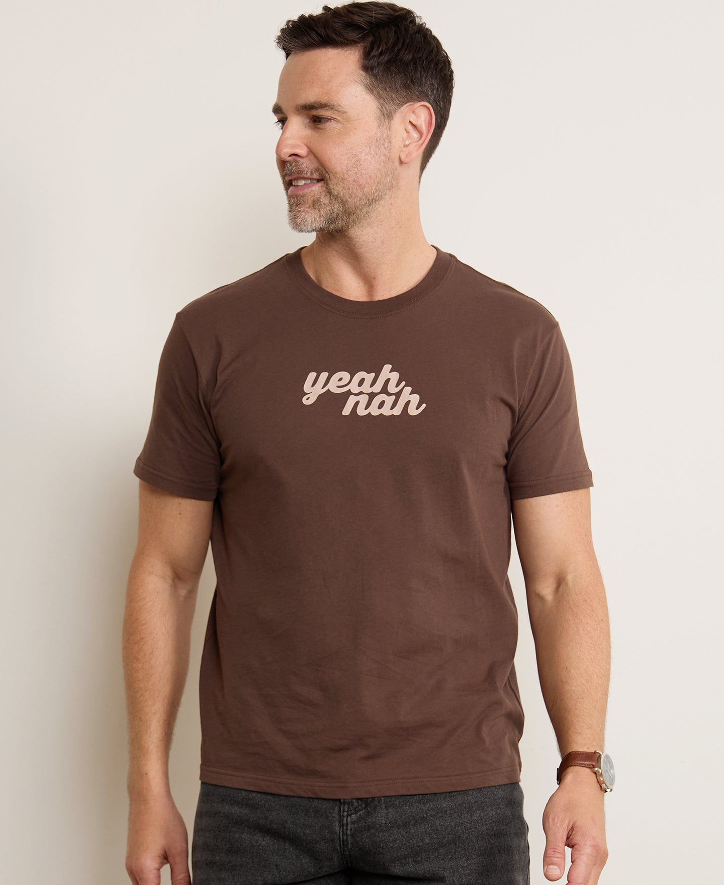 Men's Print Front Tee