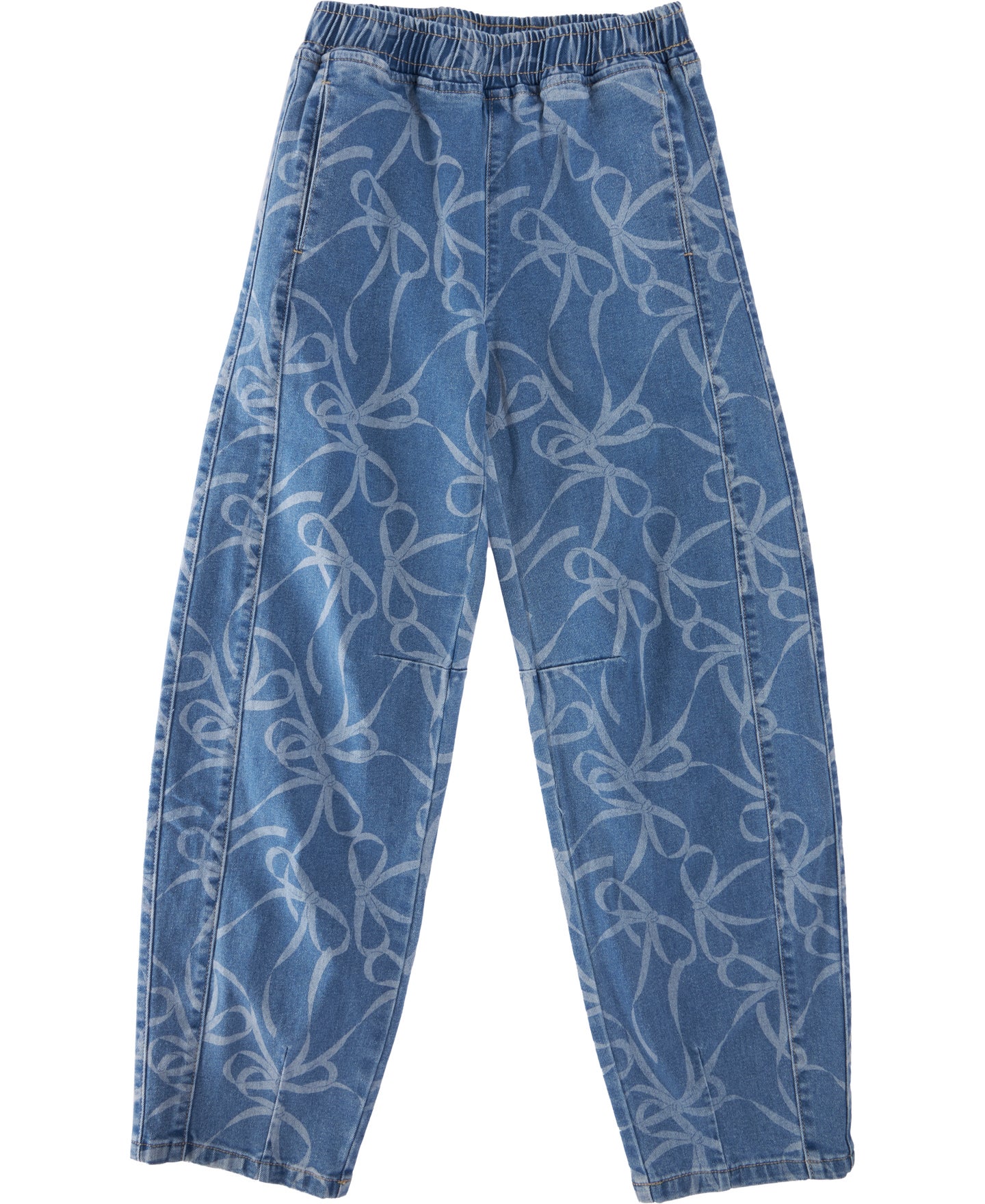 Kids' Printed Barrell Jean