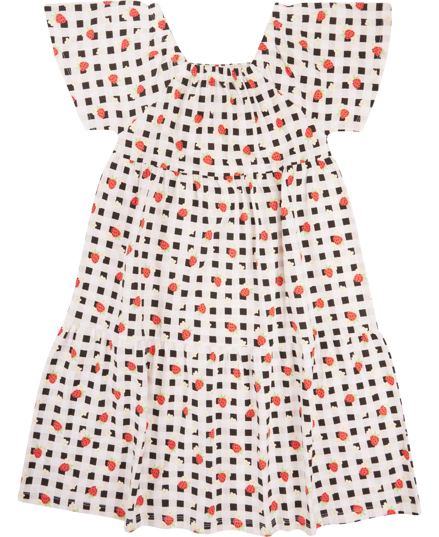 Kids' Tiered Print Dress