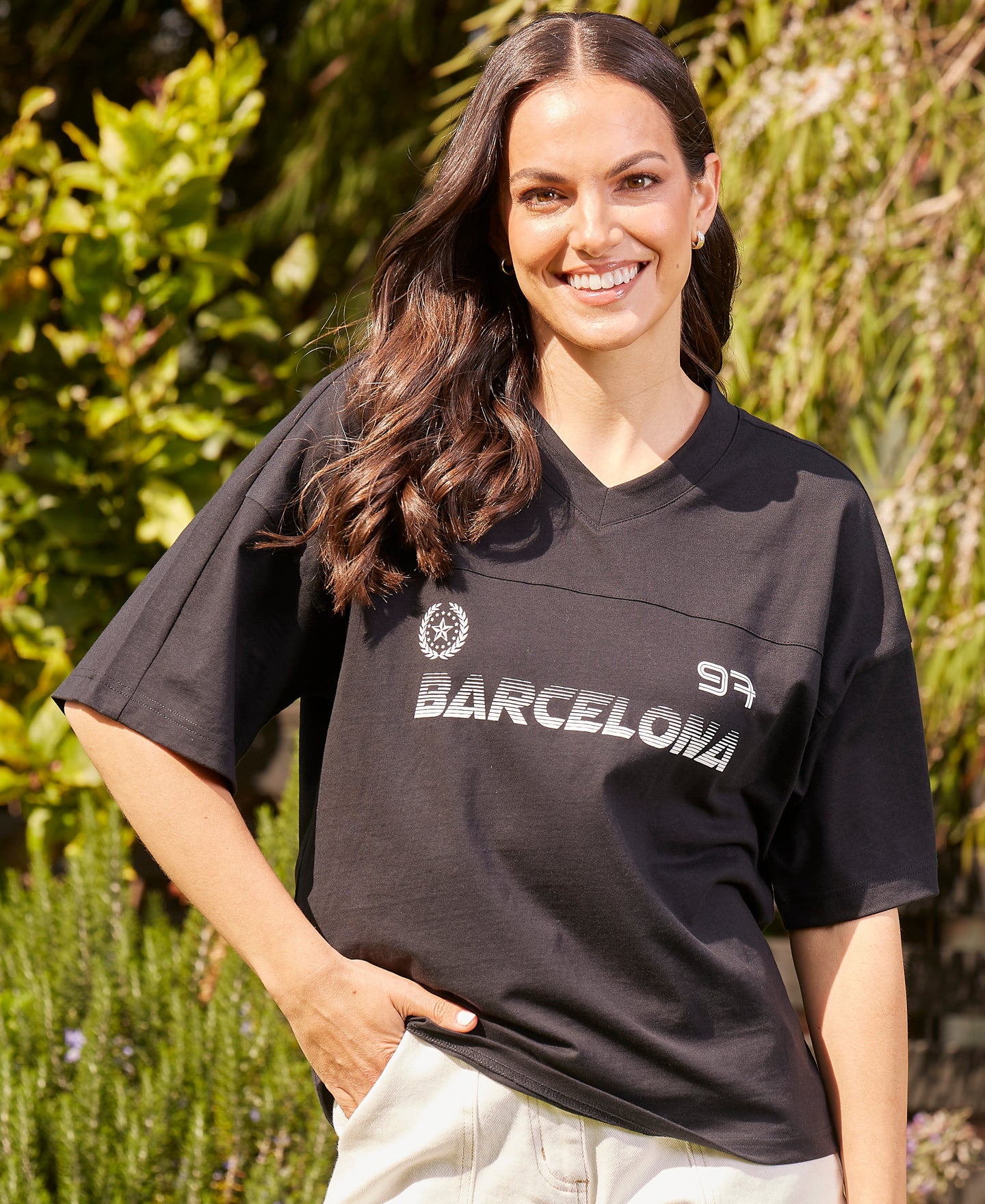 Women's Retro Sport Print Tee