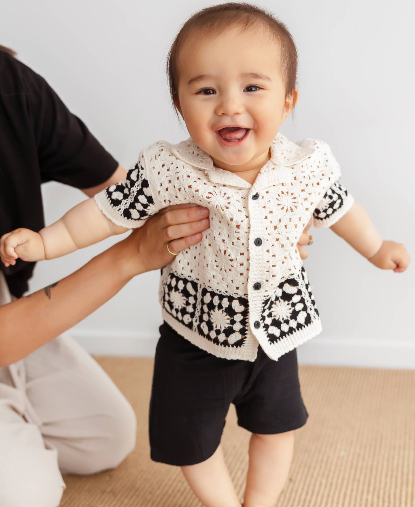 Babies' 2 Piece Crochet Set